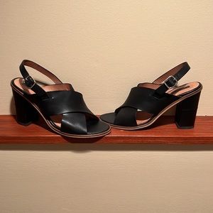 Topshop Black Sandals